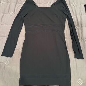 J for Justify Black Mini Bodycon Dress